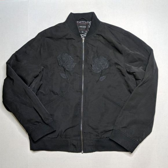 Adam Levine Rose Bomber Jacket - Picture 3 of 7